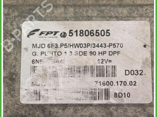 Engine control unit (ECU) FIAT GRANDE PUNTO (199_) 1.3 D Multijet (199.AXD11, 199.AXD1A, 199.AXD1B,... | BP40146158M57 - Image 2
