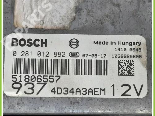 Engine control unit (ECU) ALFA ROMEO 147 (937_) 1.9 JTDM 8V (937.AXD1A, 937.AXU1A, 937.BXU1A) | BP11369247M57