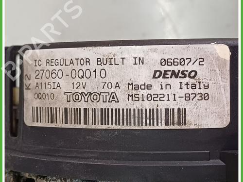 Alternator PEUGEOT 107 (PM_, PN_) 1.0 | BP15621557M7 