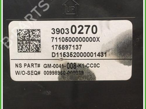 Instrument cluster OPEL ASTRA K (B16) 1.6 CDTi (68) | BP23649111C47