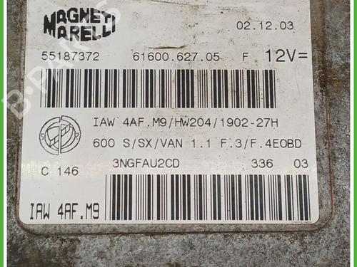 Engine control unit (ECU) FIAT SEICENTO / 600 (187_) 1.1 (187AXB, 187AXB1A, 187AXC1A02) | BP18153024M57 