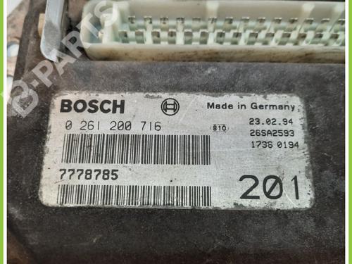 Engine control unit (ECU) LANCIA Y10 (156_) 1.1 i.e. Fire (156AG) | BP11370749M57 