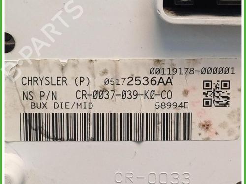 Instrument cluster DODGE NITRO 2.8 CRD | BP40146096C47 - Image 4