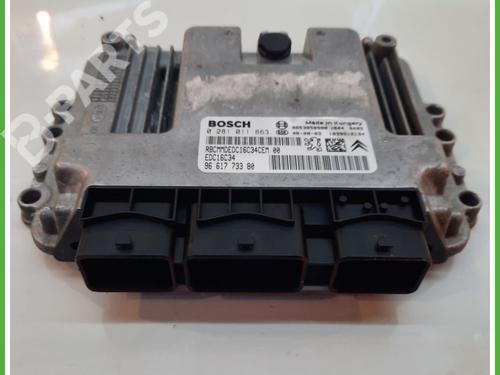 Engine control unit (ECU) PEUGEOT 307 (3A/C) 1.6 HDi | BP11825796M57 