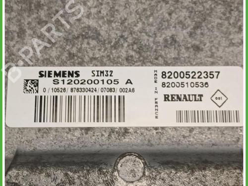 Engine control unit (ECU) RENAULT CLIO III (BR0/1, CR0/1) 1.2 16V (BR02, BR0J, BR11, CR02, CR0J, CR11) | BP40147096M57 - Image 2
