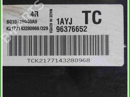 Engine control unit (ECU) CHEVROLET AVEO / KALOS Hatchback (T200) 1.2 | BP40130374M57 - Image 2