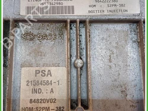 Engine control unit (ECU) PEUGEOT PARTNER MPV (5_, G_) 1.4 | BP40137040M57 - Image 2