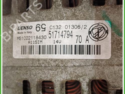 Alternator FIAT PANDA (169_) 1.1 (169.AXA1A) | BP17513655M7 