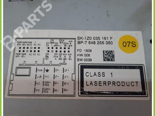 Radio SKODA OCTAVIA II Combi (1Z5) 1.9 TDI | BP11368141E6 