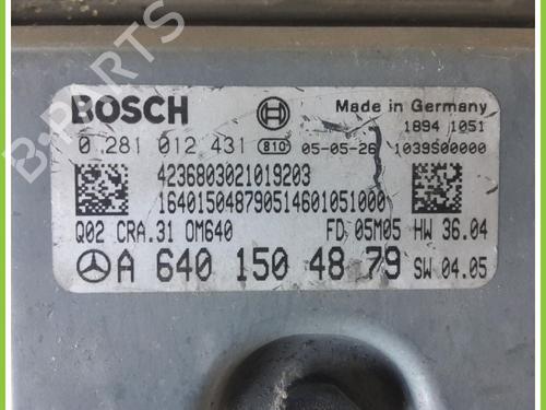 Engine control unit (ECU) MERCEDES-BENZ B-CLASS Sports Tourer (W245) B 180 CDI (245.207) | BP13303057M57 