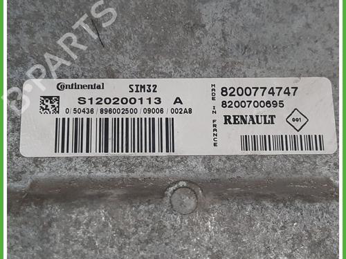 Engine control unit (ECU) RENAULT TWINGO II (CN0_) 1.2 (CN0D) | BP12909962M57 