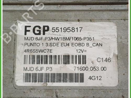 Engine control unit (ECU) FIAT PUNTO (188_) 1.3 JTD 16V | BP17645088M57 