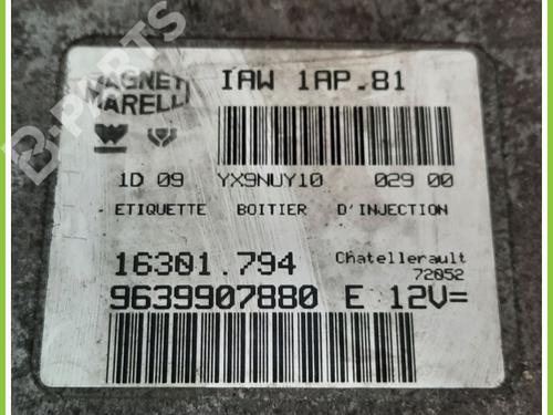 Engine control unit (ECU) PEUGEOT 206 Hatchback (2A/C) 1.4 i | BP11740652M57 