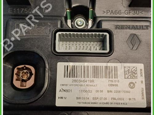 Radio RENAULT CAPTUR II (HF_) TCe 90 (HFM6) | BP24332987E6 