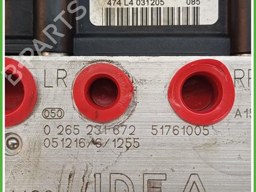 ABS pump FIAT IDEA (350_) 1.4 16V | BP18129119M43 