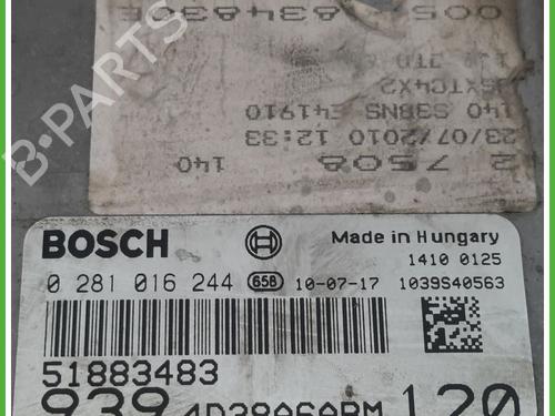 Engine control unit (ECU) ALFA ROMEO 159 (939_) 1.9 JTDM 8V (939AXE1B) | BP12214117M57