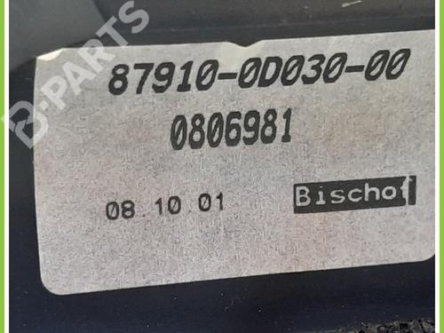 Right mirror TOYOTA YARIS (_P1_) 1.0 (SCP10_, SCP10R) | BP11720495C27 