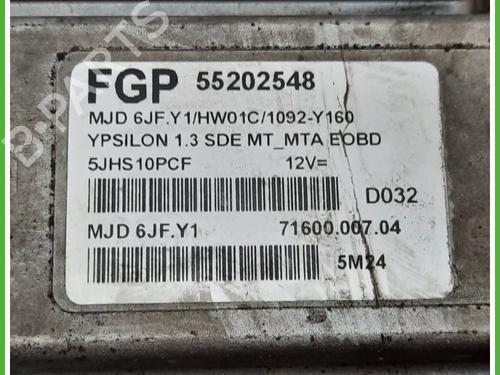 Steuergerät Motor LANCIA YPSILON (843_) 1.3 JTD (843.AXD11, 843.AXD1A) | BP13100963M57 