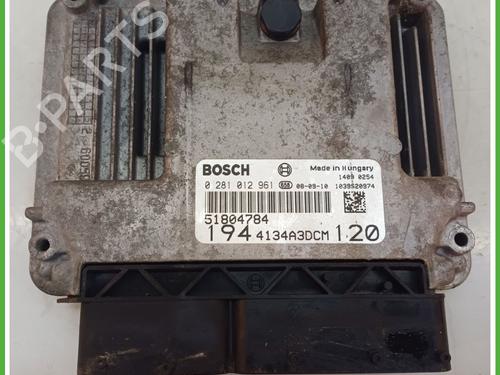 Used Engine control unit (ECU) FIAT CROMA (194_) 1.9 D Multijet (194AXB1B) (120 hp) 17313416