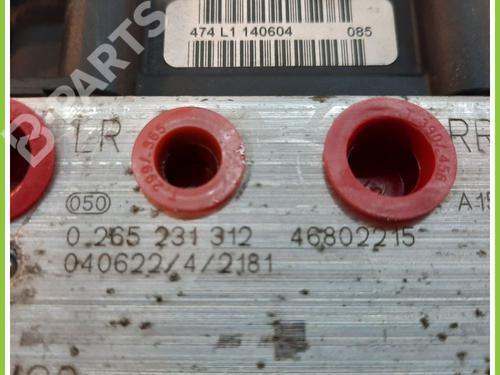 ABS pump FIAT PANDA (169_) 1.2 (169.AXB11, 169.AXB1A) | BP11367971M43 