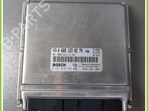 Used Engine control unit (ECU) MERCEDES-BENZ A-CLASS (W168) A 170 CDI (168.009, 168.109) (95 hp) 13259393
