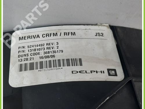 Radiator fan OPEL MERIVA A MPV (X03) 1.6 (E75) | BP11367295M35 
