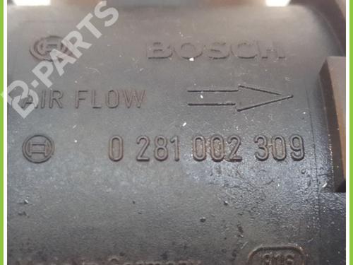 Mass air flow sensor ALFA ROMEO 147 (937_) 1.6 16V T.SPARK ECO (937.AXA1A, 937.BXA1A) | BP11370537M95