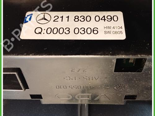 Climate control MERCEDES-BENZ E-CLASS (W211) E 280 CDI (211.020) | BP25800203I5 