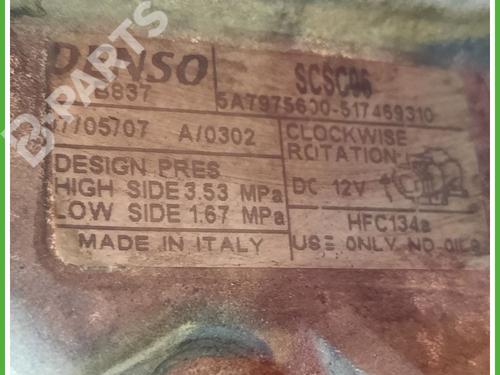 AC compressor LANCIA YPSILON (843_) 1.3 D Multijet (843.AXE11, 843.AXE1A) | BP11962824M34 