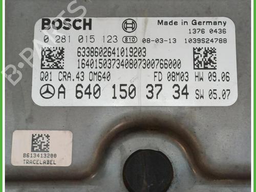 Engine control unit (ECU) MERCEDES-BENZ A-CLASS (W169) A 180 CDI (169.007, 169.307) | BP40137578M57 - Image 2