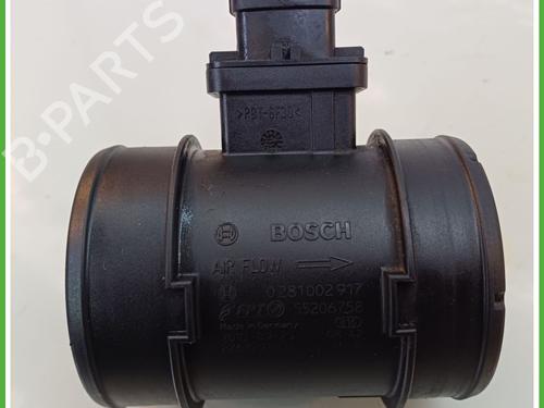 Mass air flow sensor ALFA ROMEO MITO (955_) 1.6 JTDM (955AXC1B) | BP20498078M95