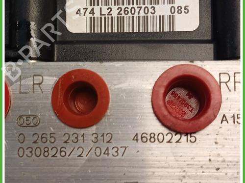 ABS pump FIAT PANDA (169_) 1.2 (169.AXB11, 169.AXB1A) | BP25986232M43 