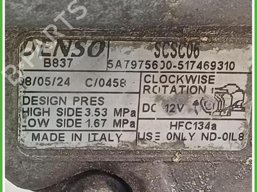 AC compressor FIAT 500 (312_) 1.3 D Multijet (312AXB1A) | BP40141803M34 - Image 4