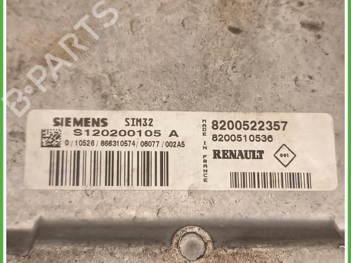 Engine control unit (ECU) RENAULT CLIO III (BR0/1, CR0/1) 1.2 16V (BR02, BR0J, BR11, CR02, CR0J, CR11) | BP40073618M57 - Image 3