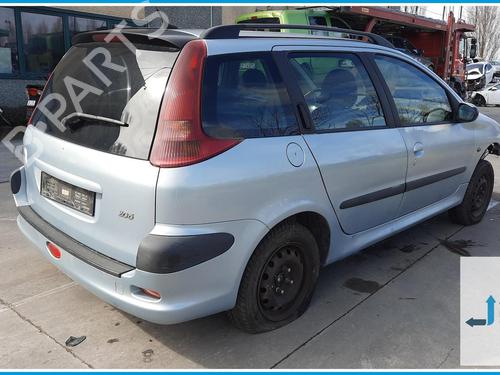 Left headlight PEUGEOT 206 SW (2E/K) 1.4 HDi | BP40145386C28  - Image 8