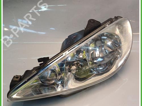 Venstre forlygte PEUGEOT 206 Hatchback (2A/C) 1.4 16V (88 hp) 27458886