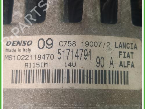 Alternator FIAT BRAVO II (198_) 1.4 (198AXA1B) | BP30096783M7