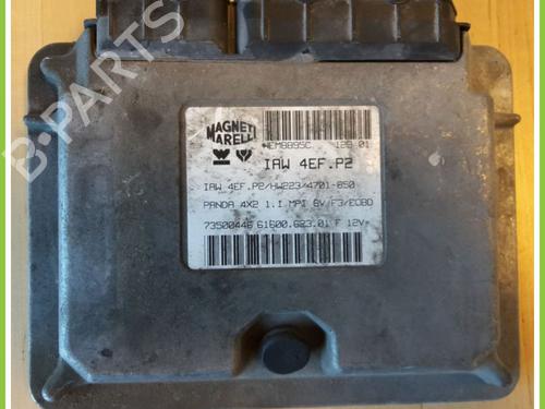 Used Engine control unit (ECU) FIAT PANDA (169_) 1.1 (169.AXA1A) (54 hp) 13372218