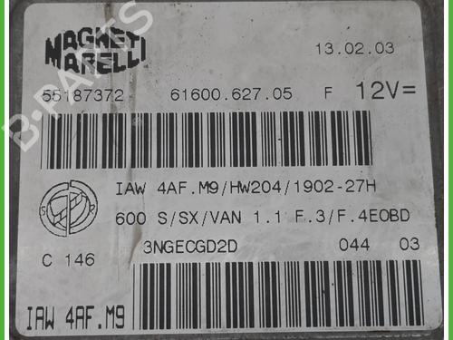 Engine control unit (ECU) FIAT SEICENTO / 600 (187_) 1.1 (187AXB, 187AXB1A, 187AXC1A02) | BP14981084M57 