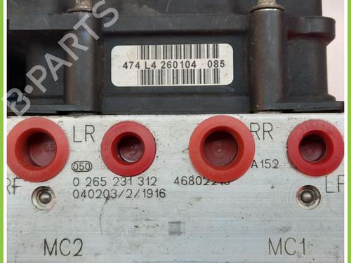 ABS pump FIAT PANDA (169_) 1.2 (169.AXB11, 169.AXB1A) | BP13246894M43 
