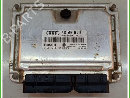 Motorstyringsenhed AUDI A6 C5 Avant (4B5) 2.5 TDI (155 hp) 4B1907401D 0281010494 0281010494