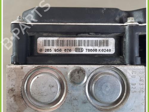 ABS pump FIAT BRAVO II (198_) 1.9 D Multijet (198AXB1A) | BP13235126M43 