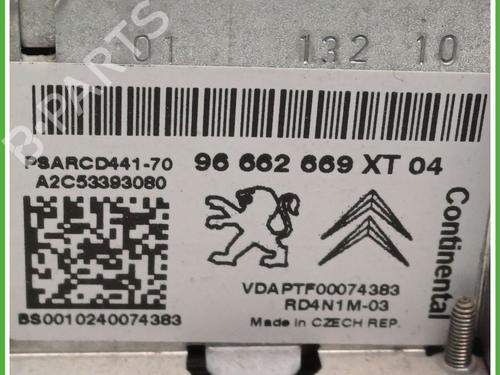 Radio CITROËN DS3 (SA_) 1.6 VTi 120 | BP23593481E6 