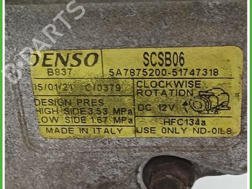 AC compressor FIAT PUNTO (188_) 1.2 60 (188.030, .050, .130, .150, .230, .250) | BP17709823M34 
