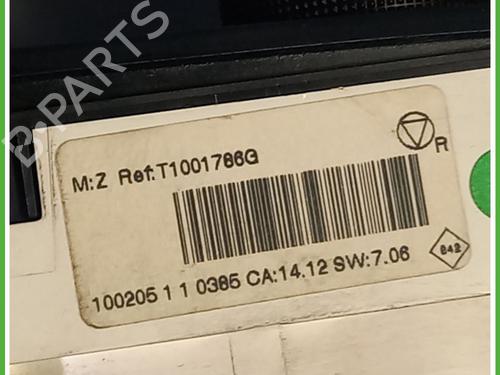 Climate control RENAULT MEGANE III Hatchback (BZ0/1_, B3_) 1.5 dCi (BZ09, BZ0D, BZ1W, BZ29, BZ14) | BP30560594I5