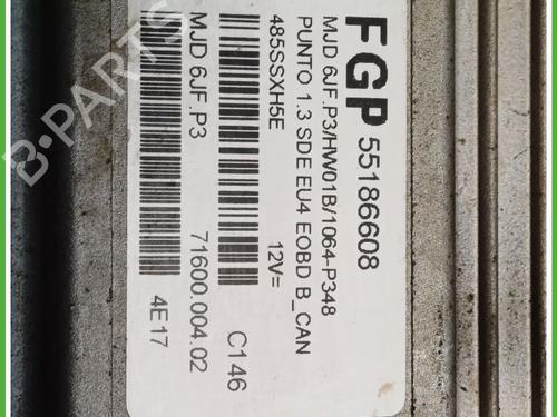 Computer motormanagement FIAT PUNTO (188_) 1.3 JTD 16V | BP22544777M57 