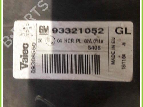 Left headlight OPEL MERIVA A MPV (X03) 1.4 16V Twinport LPG (E75) | BP13579461C28 