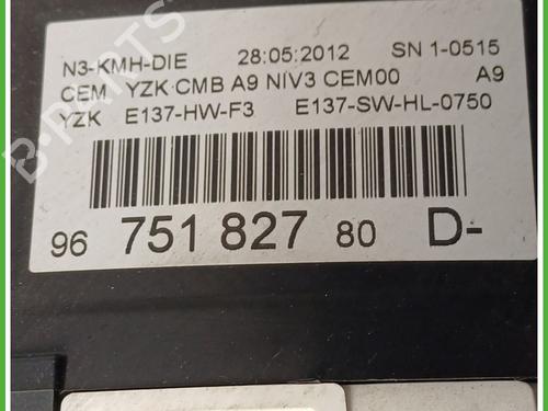 Instrument cluster PEUGEOT 208 I (CA_, CC_) 1.4 HDi | BP26706013C47 