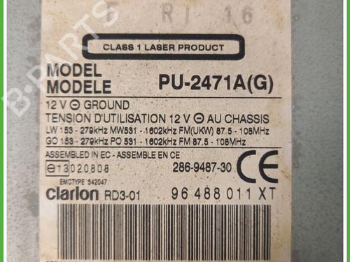 Radio CITROËN C2 (JM_) 1.4 HDi | BP29475975E6 