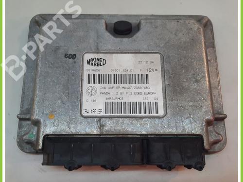 Used Engine control unit (ECU) FIAT PANDA (169_) 1.2 (169.AXB11, 169.AXB1A) (60 hp) 11740651